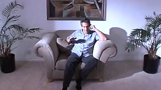 Cute babysitter gets hard fucked after 69 position