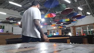 Nicoly Mattos Gets Fucked Hard in Bar, Beach & Garage - Blowjob & Doggy Style