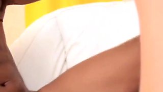 Big Booty Blonde Melisa Face Fucked With Cream And Intense Anal Orgasms