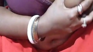Indian BBW teases is by her huge melons