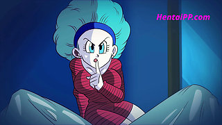 Bulma From Dragon Ball Z Suck Cock With Passion ( Parody Anime )