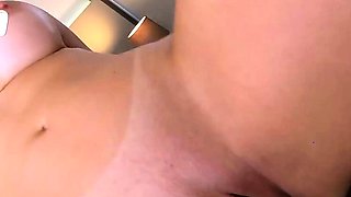Blonde fuckslut sitting on chisel in Loupan productions.