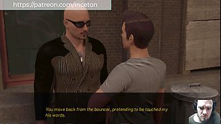 Sophie gets into a wrestling match with another girl in a battle of big boobs