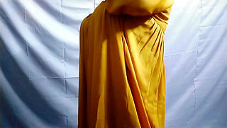 Indian beautiful hijabi Muslim couple thirsty for sex