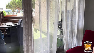 Leila, Naughty MILF, Loves Getting Banged by Two Cocks