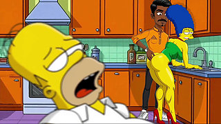 Married Housewife Fucked Anal in the Kitchen