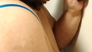 Fat Slut Loves Sucking Her Dildo!
