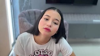 Stepsister Sara Case trades phone for hard anal sex - creampie finish!
