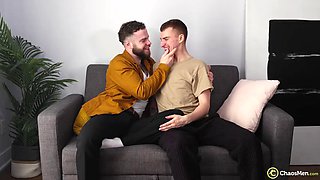 Hairy Bearded Muscle Smashes Cute Twink From MTL - Marcus McNeill, Ryan Jacobs - FULL SCENE - ChaosMen