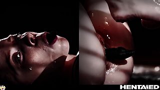 Lottie Magne - Horny Petite Teen 18+ Girl Laying Alien Eggs - Hardcore Monster Cock Birth Oviposition Creampie Ahegao