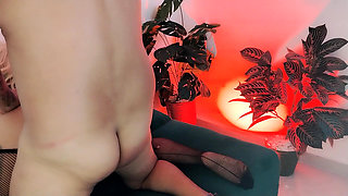 I Let My Employee Suck My Dick and I End up Fucking Her so She Doesn't Tell My Wife I Give Her Milk in Her Mouth