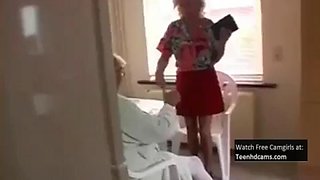 Asian Maid Gets Fucked By Old Pervert: Big Tits, Blowjob  Amateur Porn