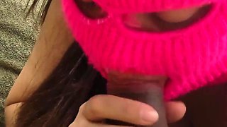 Blowjob on the Couch and Fucking Without a Condom with the Risk of Getting Pregnant