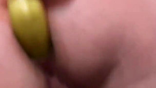 Fucking My Ass and Pussy in the Kitchen