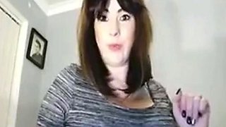 Big-Titted Webcam Dildo Show