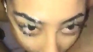 Her throat is insane, NO gag reflex and those sloppy sounds