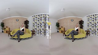 Elle M - Beautiful Blonde Solo Striptease - Sexlikereal