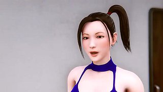 The Arts of Lesbian Ninja Sex Ver.2.0: Big Tits, Big Ass  Masturbation Porn