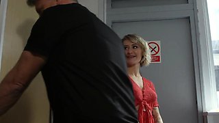 CFNM British doms suck cock in 3some