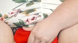 Carresing My Boobs and Pleasuring Myself Till Squirt