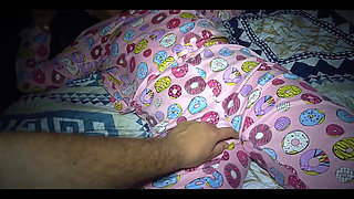 My Sweet Stepniece Wanted Me to Visit Her at Her Bedroom and Got so Horny That She Let Me Cum in Her Shaved Pussy