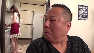 Kana Morisawa Sons' wife fucked by father in law