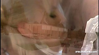 As Natalli Di Angelo Relaxes next to Her Pool a Man Drills Her Asshole - Private Porn Sex Videos