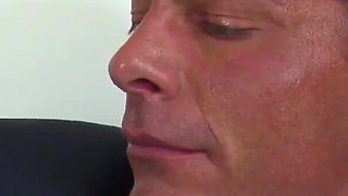 Asian London Keys has interracial sex with white cock to get his hot cum
