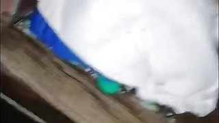 Cute wife ends up with her face full of milk