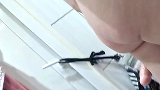 Ass Hole Dilation with a Thick Dildo.