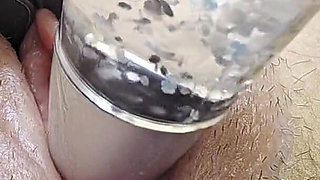 She Slides Into My Dirty Pussy.