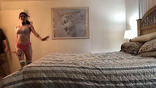 Bella Trix wrestling and BJ and FJ
