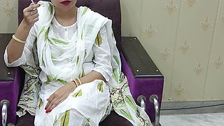 Beautiful Indian Punjabi Step Mom Pussy and Ass Fucked Hard by Step Son Vivek