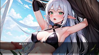 Sensual experience in the fantasy hentai game ""Celestis No Tou No SeiFuku"" (#01) - indulge in the enticing video