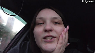 Polly Sweet Fat BBW Car Masturbation JOI - Dirty Talk & Vibrator Fun