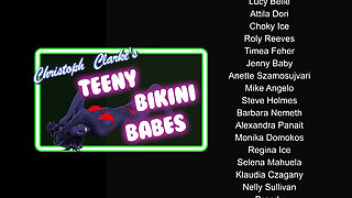 Teen Bikini Girls Get Fucked Lesbians Play with Dildos