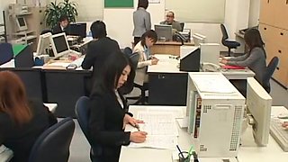 Best Japanese whore Rin Yamaki, Kana Mimura in Exotic Fetish, Office JAV scene
