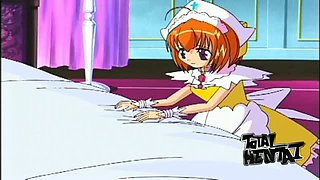 Awesome hentai maids deserve some good polishing in spoon position