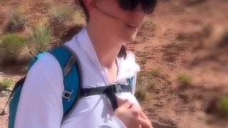 Flashing Tits in Wild Kyrgyzstan Mountains - Bold, Topless, and Raw Adventure