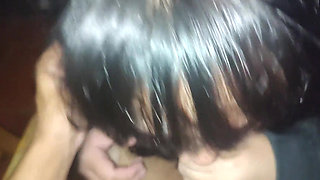 Sucking My Best Friend's Entire Cock Outdoors While It's Raining and We Were Almost Discovered Fantasiahardcoresex