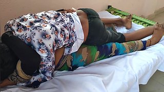 Indian Sarika Bhabhi Full Hot Sexy Romance in Saree with Her Husband