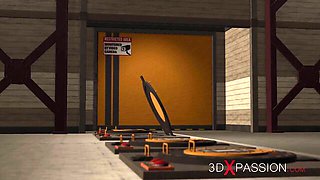 Bubbly one and only - cyborg clip - 3DXPassion