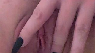 Beauty small tit amateur teen masturbating her shaved pussy