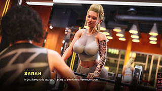 Gym Bathroom Fun with Hot & MILF Auntie Sarah - the Synthetic - Ep11_seduction