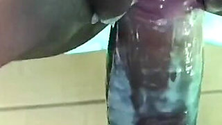 Giving Milk in the Mouth of the Hot Pregnant Woman