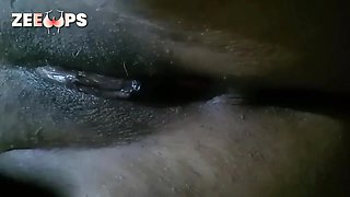 Desi Aunty Rubbing Her Beautiful Pussy with Cucumber