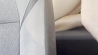 Romantic Car Sex with Asian Teen and Big Creampie