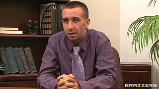 Woopee In The Workspace With Aleksa Nicole, Keiran Lee - Brazzers