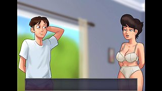 Steamy summertime romp with the neighbor's wife