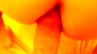 He cums in my ass so good - bareback amateur fuck